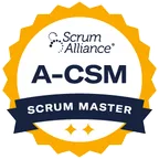 A-CSM（Scrum Alliance認定）デジタルバッジ